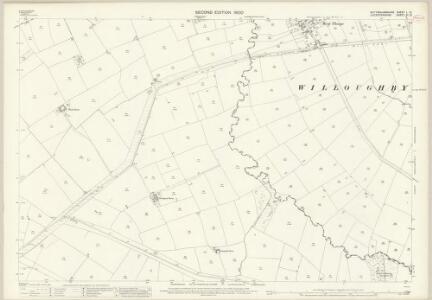 Nottinghamshire L.12 (includes: Thorpe In The Glebe; Willoughby On The Wolds; Wymeswold) - 25 Inch Map