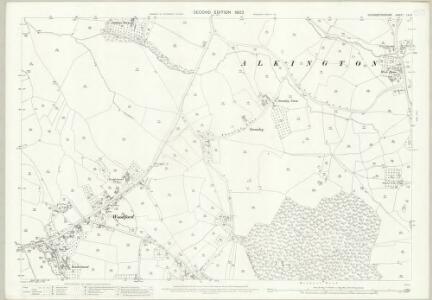 Gloucestershire LVI.5 (includes: Alkington; Ham and Stone) - 25 Inch Map
