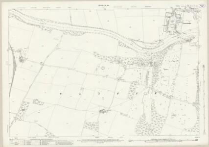Durham LIV.6 (includes: Cliffe; Eppleby; Gainford; High Coniscliffe; Manfield; Piercebridge; Stanwick St John) - 25 Inch Map