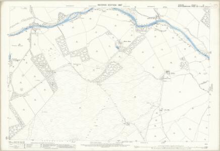 Durham X.10 (includes: Edmondbyers; Espershields) - 25 Inch Map