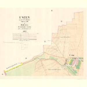 Ustin - m3239-1-002 - Kaiserpflichtexemplar der Landkarten des stabilen Katasters
