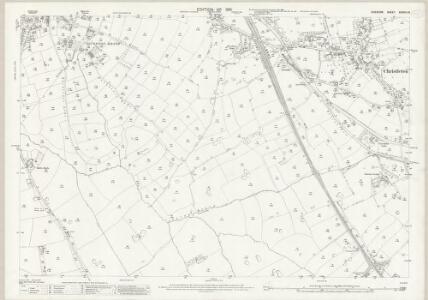 Cheshire XXXVIII.16 (includes: Chester; Christleton; Great Boughton; Huntington; Rowton) - 25 Inch Map