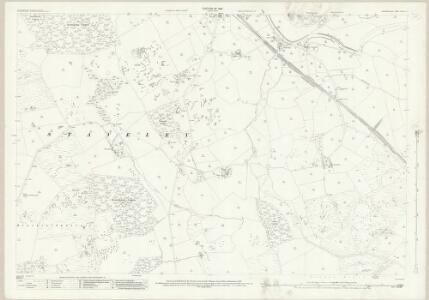 Westmorland XXXIII.10 (includes: Crook; Nether Staveley; Over Staveley) - 25 Inch Map