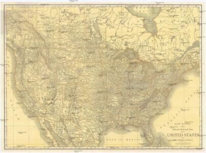 Rand McNally new official railroad map of the United States and southern Canada