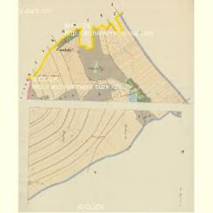Unter Augezd (Dolnj Augezd) - c1404-1-001 - Kaiserpflichtexemplar der Landkarten des stabilen Katasters