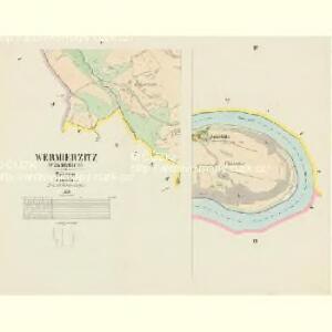 Wermierzitz (Werměřice) - c2397-1-003 - Kaiserpflichtexemplar der Landkarten des stabilen Katasters