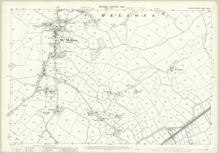 Monmouthshire XXXVIII.1 (includes: Cardiff; St Mellons) - 25 Inch Map
