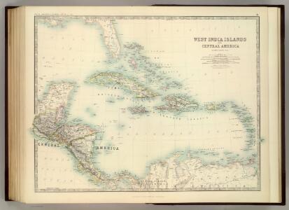 West India Islands and Central America.