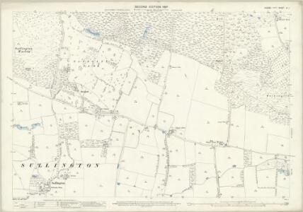 Sussex LI.1 (includes: Sullington; Thakenham; Washington) - 25 Inch Map