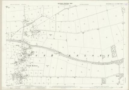 Lincolnshire XXXVII.2 (includes: Holton Le Moor; North Kelsey; South Kelsey) - 25 Inch Map