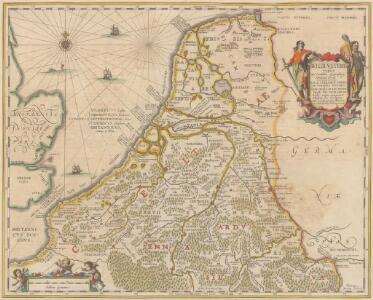 Belgii Veteris [Karte], in: Novus atlas absolutissimus, Bd. 3, S. 8.