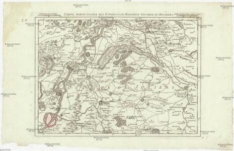 Carte particuliere des environs de Maeseyck Stochem et Hinsberg