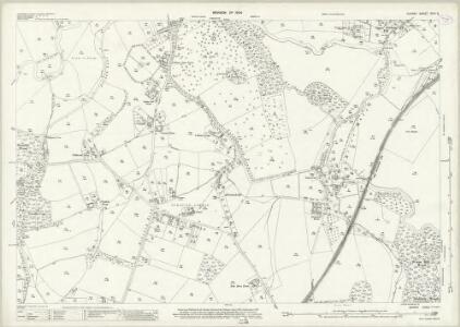 Surrey XVIII.9 (includes: Cobham; Little Bookham; Stoke Dabernon) - 25 Inch Map