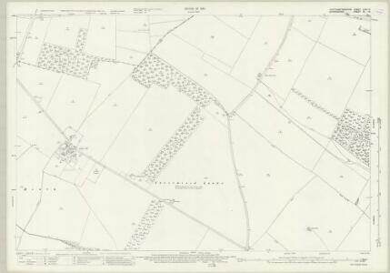 Northamptonshire LXIII.14 (includes: Cottisford; Evenley; Mixbury) - 25 Inch Map