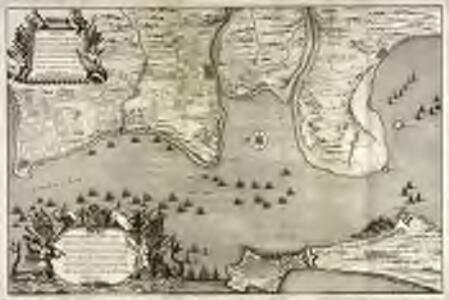 Plan de Cadix, de la baye, du Puntal de Port Marie, de Rotta, [et] de l'entrèe de la riviere de Guadalete