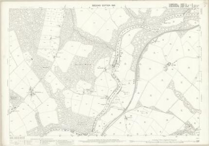 Cumberland III.9 (includes: Nichol Forest) - 25 Inch Map