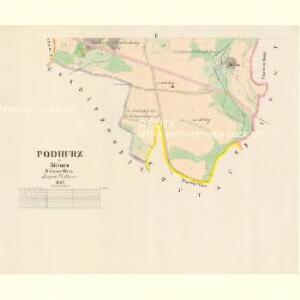 Podhurz - c5894-1-002 - Kaiserpflichtexemplar der Landkarten des stabilen Katasters