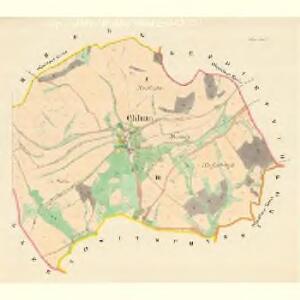 Chlum - m0959-1-001 - Kaiserpflichtexemplar der Landkarten des stabilen Katasters