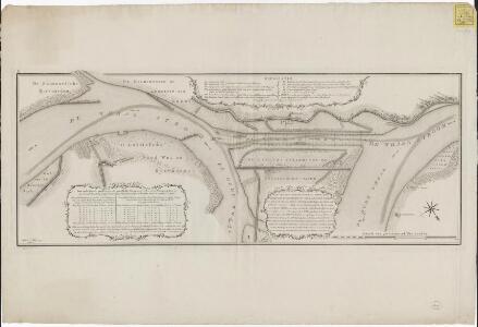 Plan van het nieuwe kanaal door den eertyds Bylandschen nu Hollandschen Waard, zo als het zelve by eene Inspectie en Peilingen in het begin van Maart 1775 gesitueert was,: met byvoeging van een gedeelte der rivier bovenwaards tot aan de Zalmoortsche Ryswa