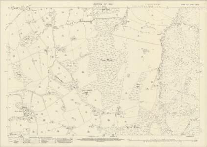 Sussex XVII.4 (includes: Frant; Rotherfield) - 25 Inch Map