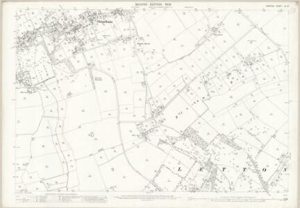 Norfolk LX.16 (includes: Cranworth; Shipdham) - 25 Inch Map
