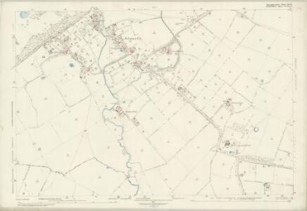 Huntingdonshire XX.12 (includes: Great Staughton; Kimbolton; Pertenhall) - 25 Inch Map