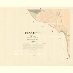 Czastkow - m0344-1-003 - Kaiserpflichtexemplar der Landkarten des stabilen Katasters