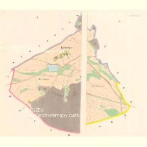 Gross Borr (Borr Welky) - c8443-1-002 - Kaiserpflichtexemplar der Landkarten des stabilen Katasters