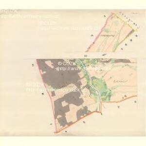 Söhle (Zilina) - m3665-1-006 - Kaiserpflichtexemplar der Landkarten des stabilen Katasters