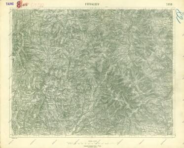 III. vojenské mapování 3958