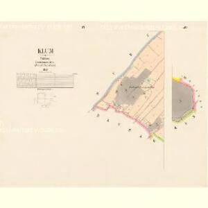 Klum - c2507-1-003 - Kaiserpflichtexemplar der Landkarten des stabilen Katasters