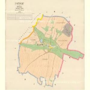 Fonsau - c8773-1-001 - Kaiserpflichtexemplar der Landkarten des stabilen Katasters