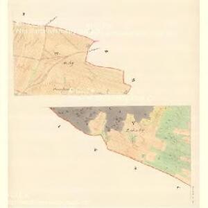 Deutsch Kinitz (Nemetzkinice) - m3372-2-004 - Kaiserpflichtexemplar der Landkarten des stabilen Katasters