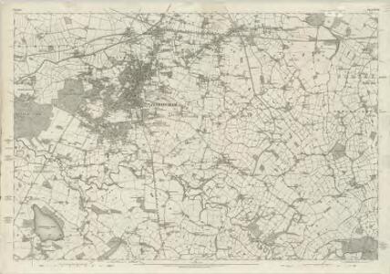 Cheshire XVII - OS Six-Inch Map