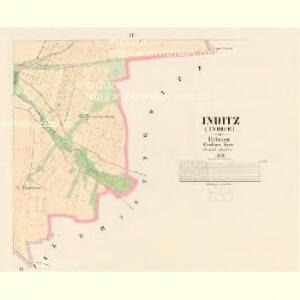 Inditz (Indice) - c2905-1-003 - Kaiserpflichtexemplar der Landkarten des stabilen Katasters