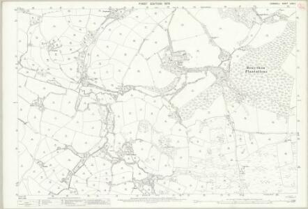 Cornwall LXXX.11 (includes: Cury; Mullion) - 25 Inch Map