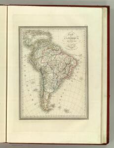 Carte de L'Amerique Meridionale.