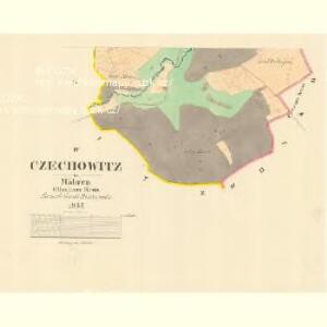 Czechowitz - m0352-1-003 - Kaiserpflichtexemplar der Landkarten des stabilen Katasters