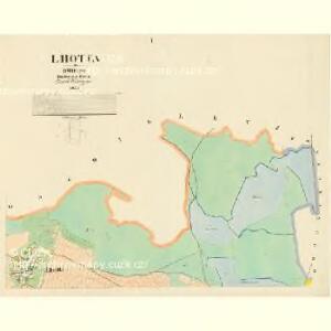 Lhotta - c3930-1-001 - Kaiserpflichtexemplar der Landkarten des stabilen Katasters