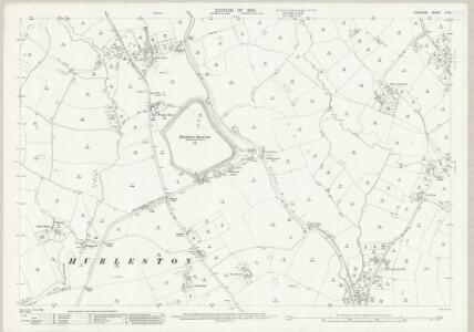 Cheshire LV.8 (includes: Brindley; Hurleston; Poole; Stoke) - 25 Inch Map