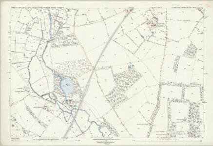 Suffolk LXVIII.2 (includes: Campsey Ash; Pettistree; Rendlesham; Wickham Market) - 25 Inch Map