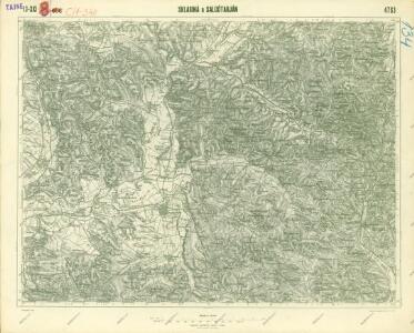 III. vojenské mapování 4763