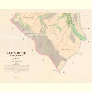 Klein-Ritte (Mala-Rzetowa) - c6711-1-003 - Kaiserpflichtexemplar der Landkarten des stabilen Katasters