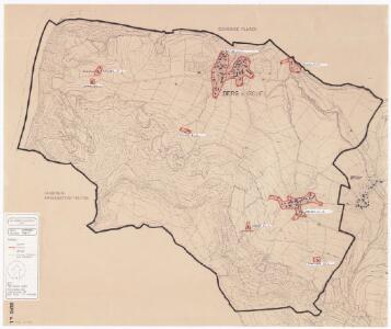 Berg am Irchel: Definition der Siedlungen für die eidgenössische Volkszählung am 01.12.1970; Siedlungskarte