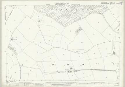 Bedfordshire VI.11 (includes: Bozeat; Harrold) - 25 Inch Map