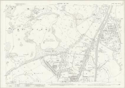 Surrey XXVI.12 (includes: Gatton; Merstham; Reigate) - 25 Inch Map