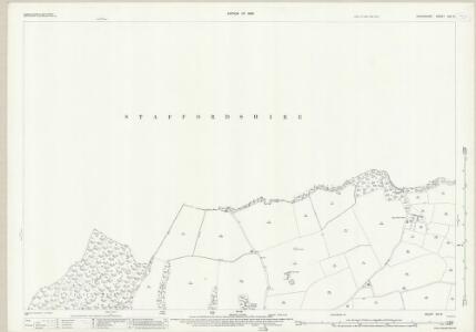 Shropshire XVI.8 (includes: Cheswardine; Tyrley) - 25 Inch Map