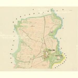 Borzetitz - c0411-1-001 - Kaiserpflichtexemplar der Landkarten des stabilen Katasters