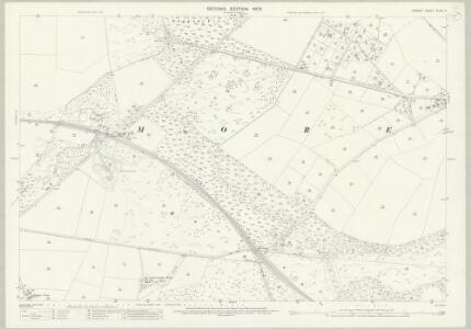 Dorset XLVIII.3 (includes: Moreton; Owermoigne; Woodsford) - 25 Inch Map
