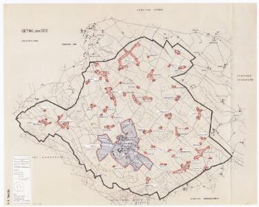 Oetwil am See: Definition der Siedlungen für die eidgenössische Volkszählung am 01.12.1970; Siedlungskarte